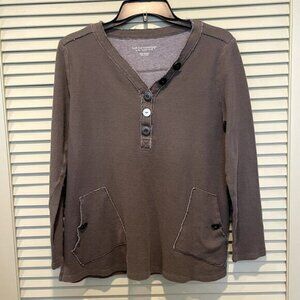 Soft Surroundings Boho Layering Hippie Top Petite Med